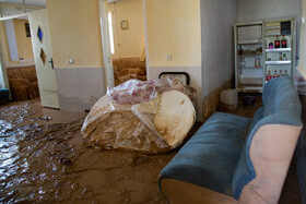 خسارت سیل در روستای آهنگران استان مرکزی