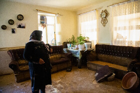 خسارت سیل در روستای آهنگران استان مرکزی