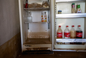 خسارت سیل در روستای آهنگران استان مرکزی