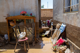 خسارت سیل در روستای آهنگران استان مرکزی