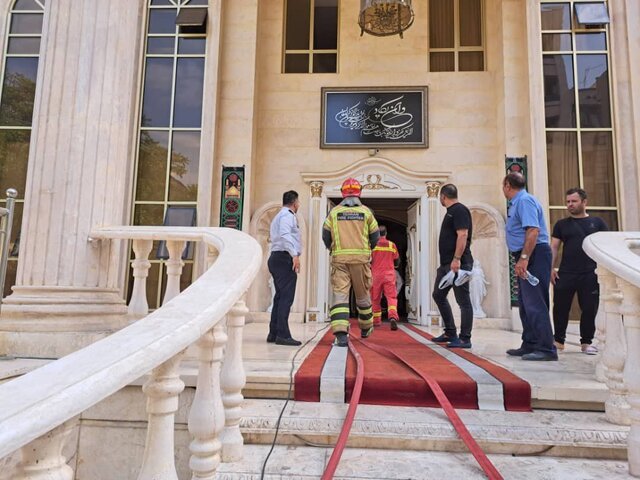 نجات ۶۰ نفر از آتشسوزی ساختمان ۴۰ واحدی در تهران