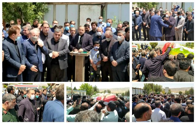 پیکر زندهیاد عادل آذر وارد ایلام شد پیکر زندهیاد عادل آذر وارد ایلام شد