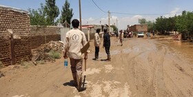 امداد رسانی 35 گروه جهادی به سیل‌زدگان زاهدانی