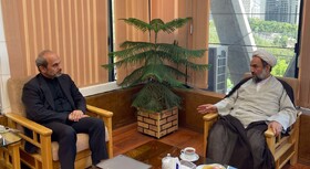 دیدار نماینده ولی‌فقیه درسیستان‌وبلوچستان و رئیس رسانه ملی