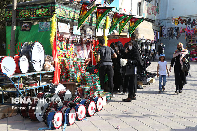 بازار فروش لوازم عزاداری محرم - کرمانشاه