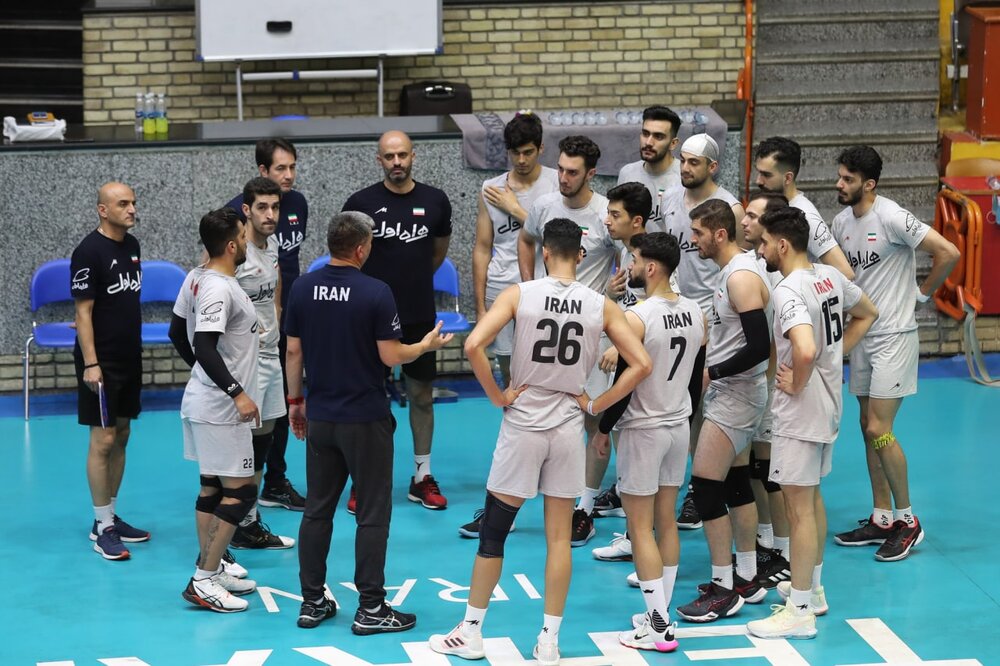 ترکیب تیم‌های والیبال ایران در بازی‌های کشورهای اسلامی و جام کنفدراسیون‌ها