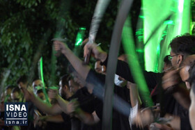 ویدئو / شب پنجم محرم در محله منیریه