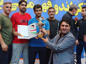 قهرمانی مقتدرانه سپاه استان البرز در مسابقات تکواندو قهرمانی بسیج کشور