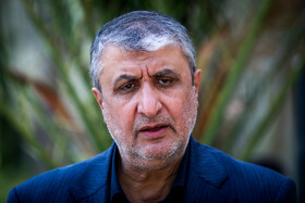 محمد اسلامی، رییس سازمان انرژی اتمی در حاشیه جلسه هیات دولت - ۱۲ مرداد