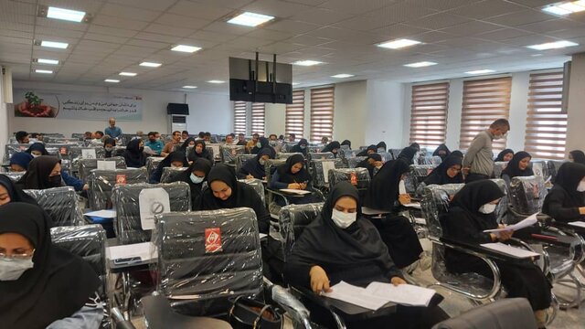 آزمون نهایی مهارت آموزی کارشناسان پهنه استان سیستان و بلوچستان برگزار شد