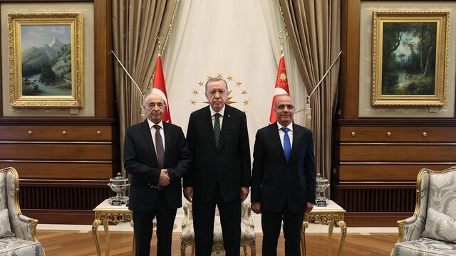 سفر رئیس پارلمان لیبی به آنکارا و دیدار با اردوغان