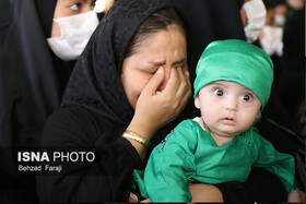 همایش شیرخوارگان حسینی در گلزار شهدای کرمانشاه