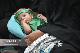 برگزاری مراسم شیرخوارگان حسینی در بیرجند