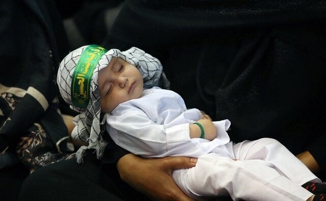 برگزاری همایش شیرخوارگان حسینی در ورامین