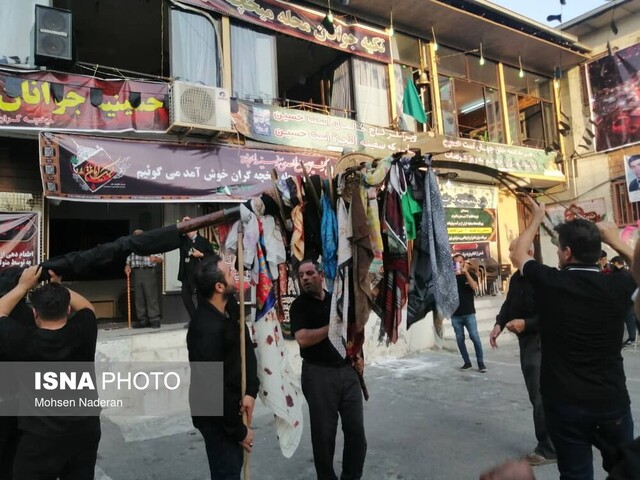 مراسم "طوقبندان" محله میخچه گران گرگان