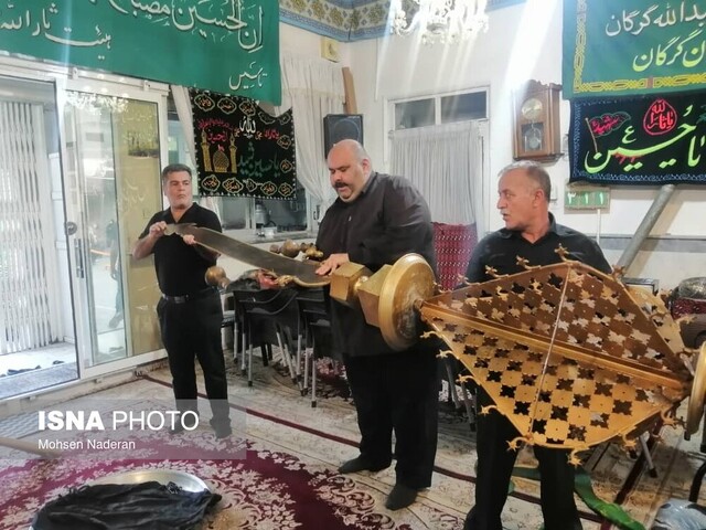 مراسم "طوقبندان" محله میخچه گران گرگان