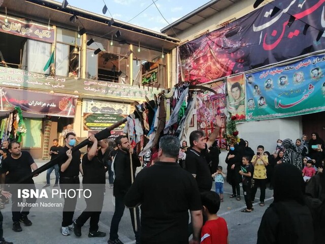 مراسم "طوقبندان" محله میخچه گران گرگان