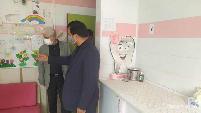 بازدید نماینده مردم زاهدان از کلینیک تخصصی دندانپزشکی جهاد دانشکاهی استان