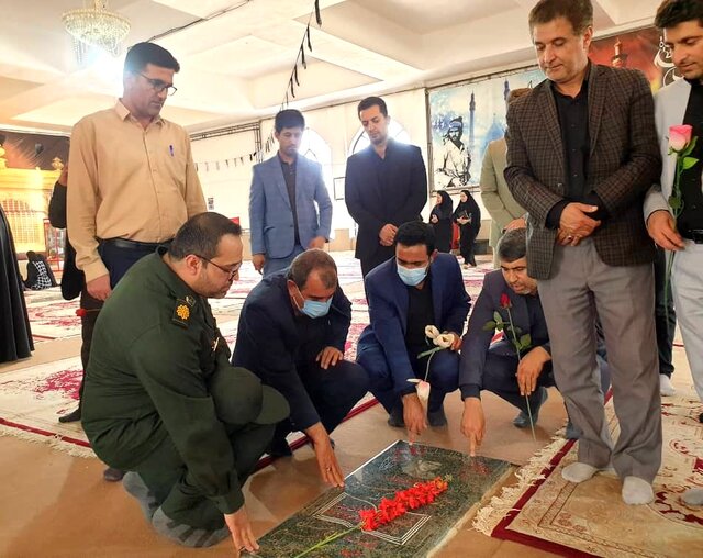 تجدید میثاق خبرنگاران استان کهگیلویه و بویراحمد با شهدا در آستانه روز خبرنگار