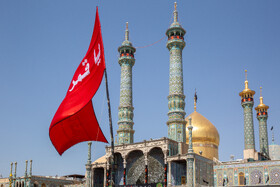 عزاداری تاسوعای حسینی در قم و مشهد