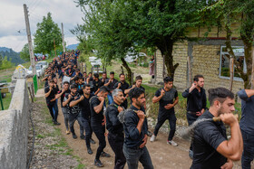 مراسم تاسوعای حسینی - روستای شاه میلرزان