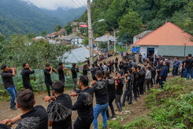 مراسم تاسوعای حسینی - روستای شاه میلرزان