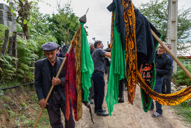 مراسم تاسوعای حسینی - روستای شاه میلرزان