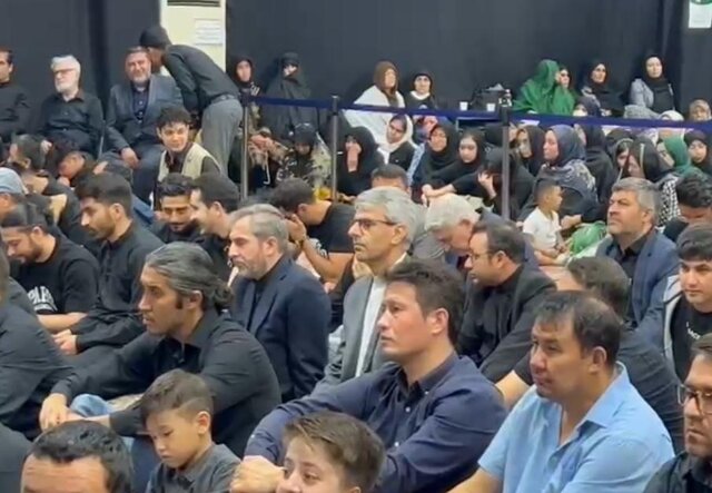 شرکت تیم مذاکره کننده هستهای در مراسم عزاداری تاسوعا در وین