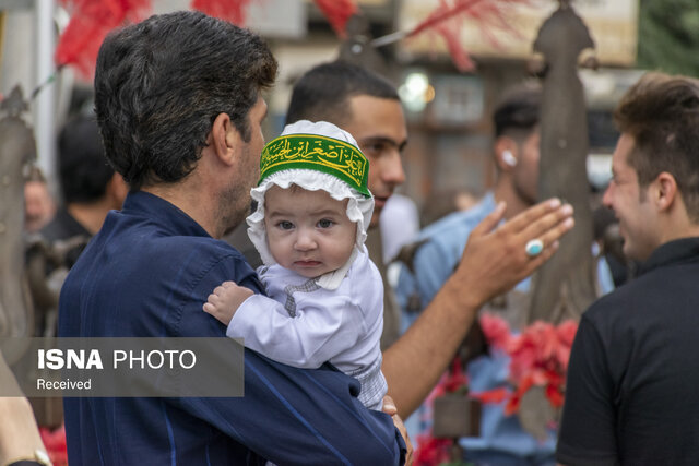 تاسوعای حسینی در شهرستان سامان