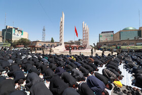 نماز ظهر عاشورا در زنجان