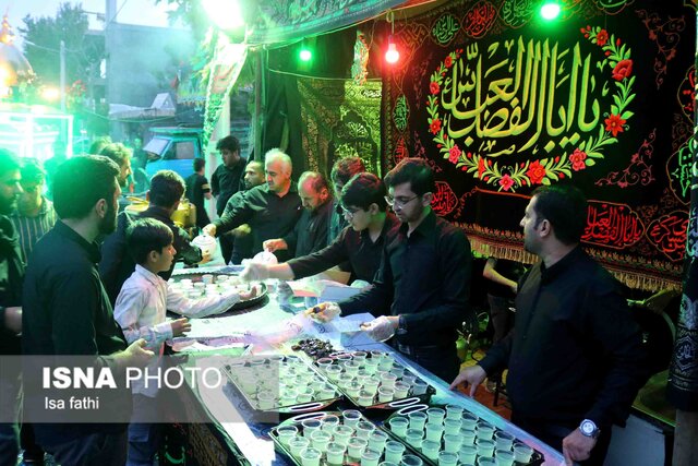 روایت تصویری از عزاداری شب عاشورای حسینی در یاسوج
