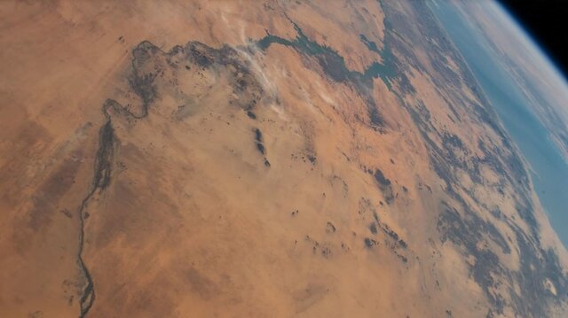 ثبت تصاویری از رودهای ایران توسط ایستگاه فضایی بینالمللی