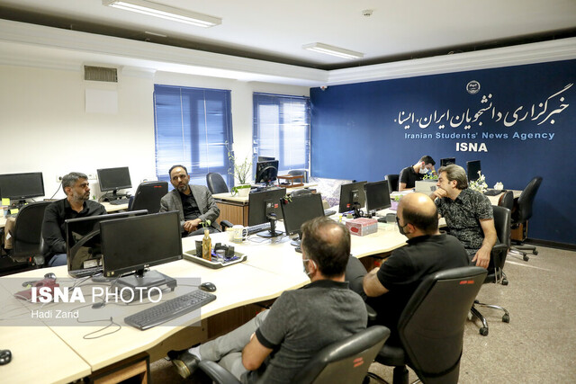 حضور معاون مطبوعاتی در ایسنا