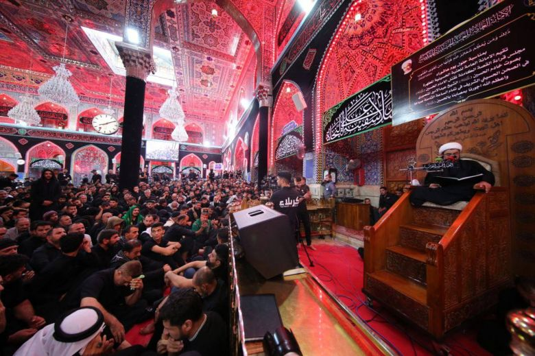 برگزاری مراسم عزاداری سالار شهیدان در کربلای معلی