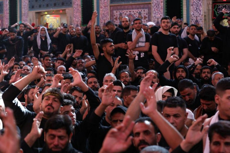 برگزاری مراسم عزاداری سالار شهیدان در کربلای معلی