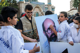 تجمع اعتراضی به جنایتهای اخیر رژیم صهیونیستی در میدان فلسطین