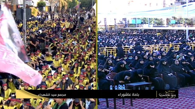 برپایی راهپیمایی عاشورای حسینی در ضاحیه جنوبی بیروت/ صفیالدین: همواره کنار فلسطین میمانیم