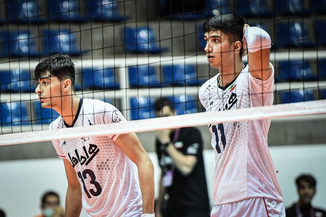 شکست تیم ملی والیبال جوانان ایران مقابل چین