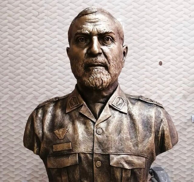 تندیس سردار شهید همدانی در تهران نصب می‌شود