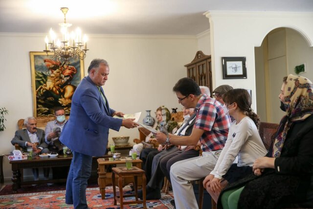 دیدار دوستانه با خانواده زریاب خویی در سالروز تولدش