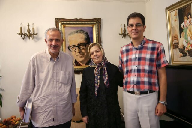 دیدار دوستانه با خانواده زریاب خویی در سالروز تولدش