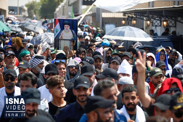 ویدئو/ اعتراضات عراق؛ جریان صدر به دنبال تظاهرات گسترده