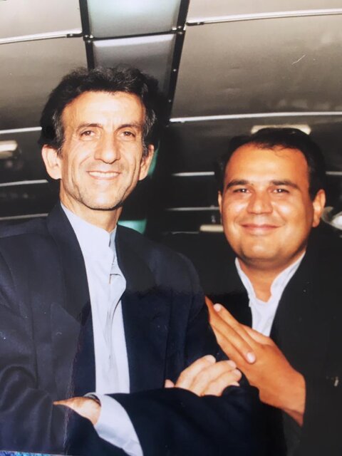 منوچهر انصاری را در کنار فریدون ناصری به خاک سپردند