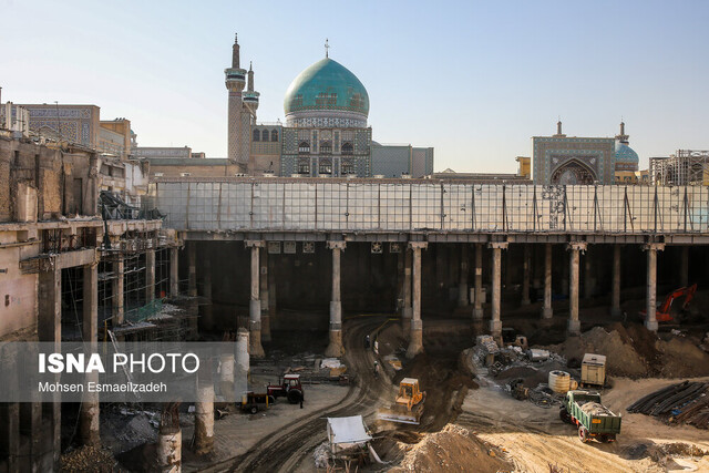 حفظ معماری ایرانی اسلامی در پروژههای عمرانی حرم مطهر رضوی