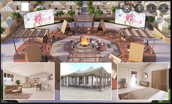 ۱۲ میلیون تومان برای یک شب خواب در چادرهای جام جهانی! ۱۲ میلیون تومان برای یک شب خواب در چادرهای جام جهانی!