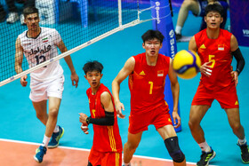 رقابت‌های قهرمانی نوجوانان والیبال آسیا؛ ایران - چین