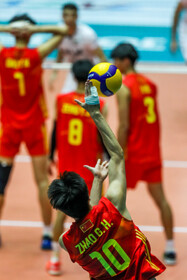 رقابت‌های قهرمانی نوجوانان والیبال آسیا؛ ایران - چین