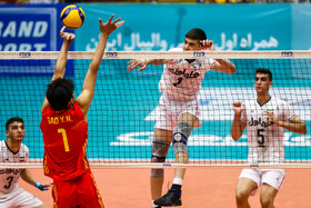 رقابت‌های قهرمانی نوجوانان والیبال آسیا؛ ایران - چین