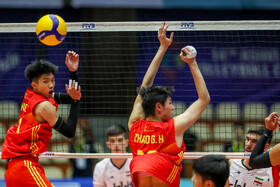 رقابت‌های قهرمانی نوجوانان والیبال آسیا؛ ایران - چین