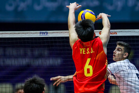 رقابت‌های قهرمانی نوجوانان والیبال آسیا؛ ایران - چین